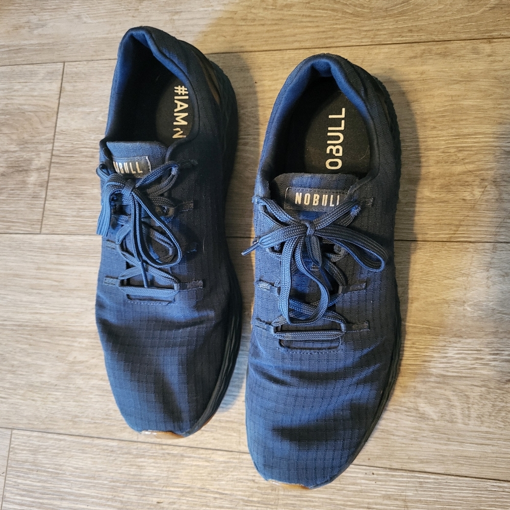NOBULL Ripstop Runner Black Athletic Trainer Sneakers